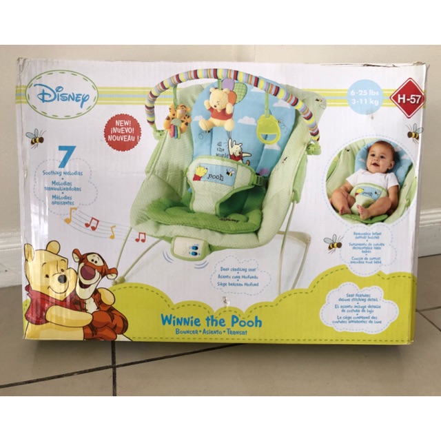 winnie the pooh baby bouncer