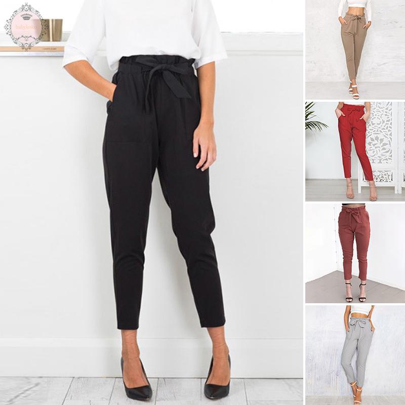 slim work trousers womens