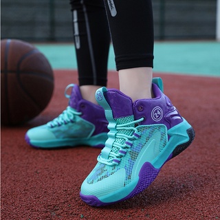 [JDL]basketball shoes for kids/running shoes for boy girl/school shoes/high cut shoes/mesh breathabl #4
