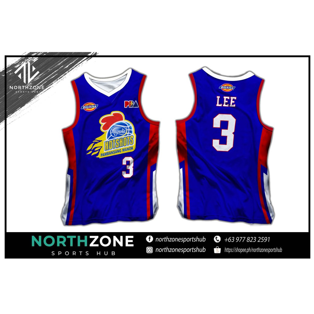 PBA Magnolia Hotshots Retro Full Sublimation Hotshots Jersey - Lee ...