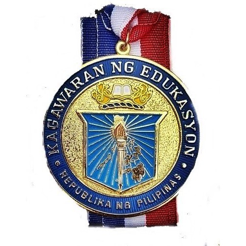 Deped Medals Kagawaran 5cm Gold | Shopee Philippines