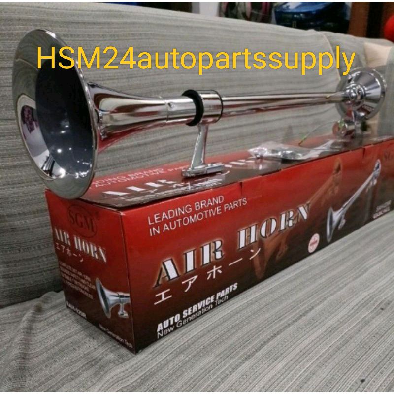 Air Horn Assembly Big Horn 29" round SGM/SAH029R 24V Yankee Genuine