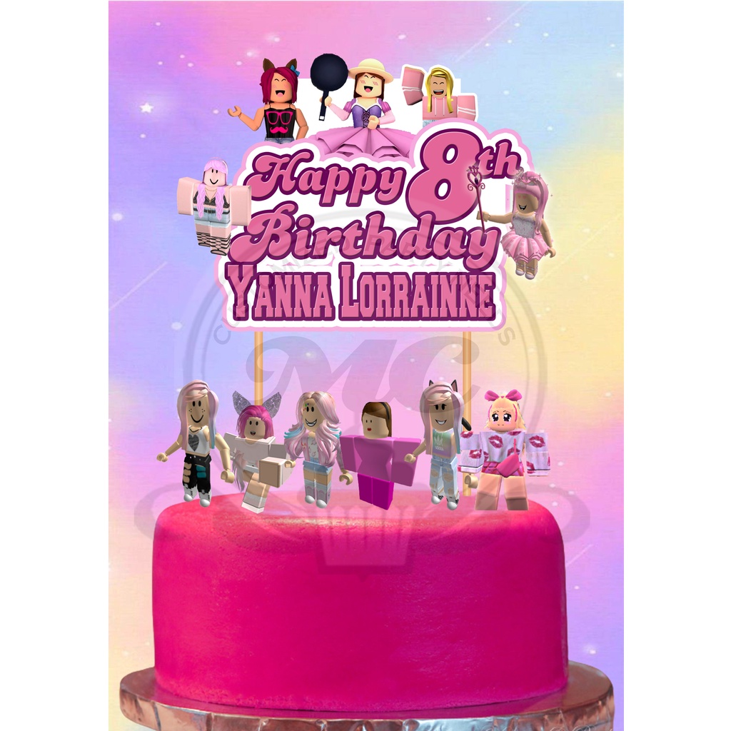 roblox-girl-theme-cake-topper-shopee-philippines