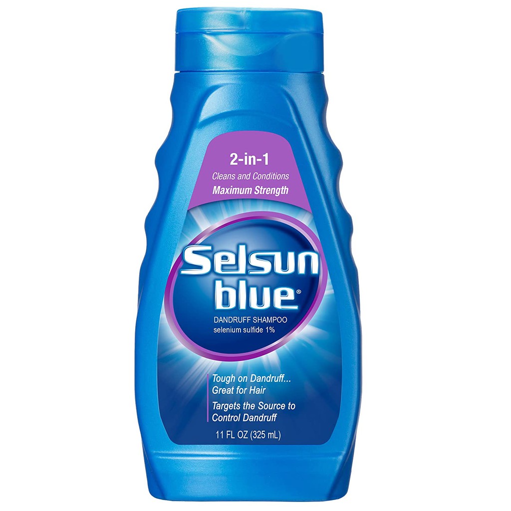 Selsun Blue Medicated Dandruff Shampoo Conditioner 2 In 1 Treatment 11 Ounce Shopee Philippines