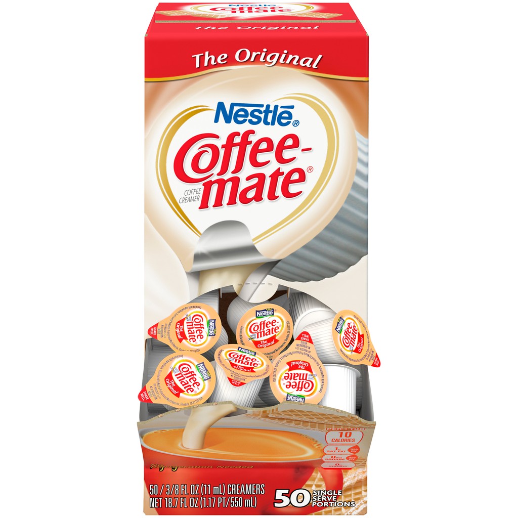 CoffeeMate Coffee Creamer Original Liquid Creamer Singles,SOLD PER