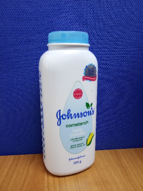 johnson cornstarch baby powder safe