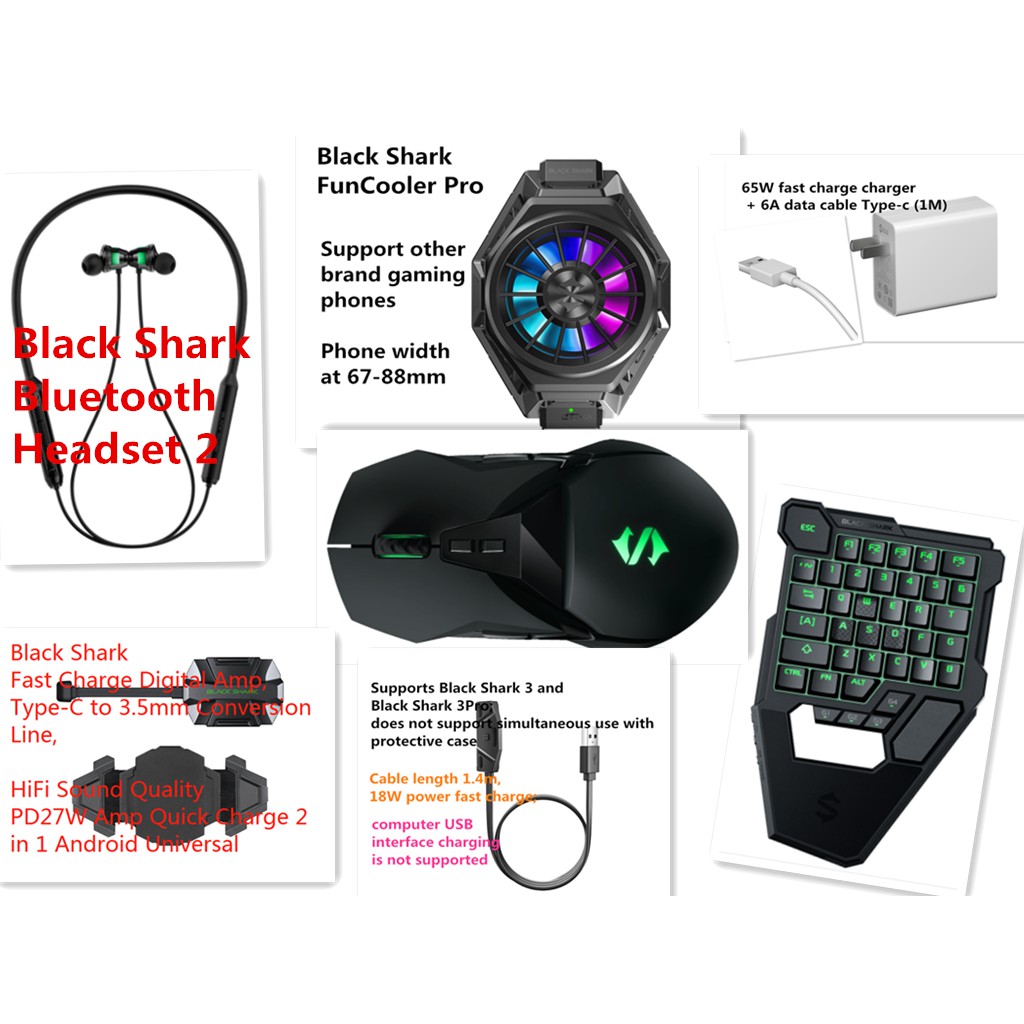 Black Shark 3 and Black Shark 3Pro FunCooler Pro Series