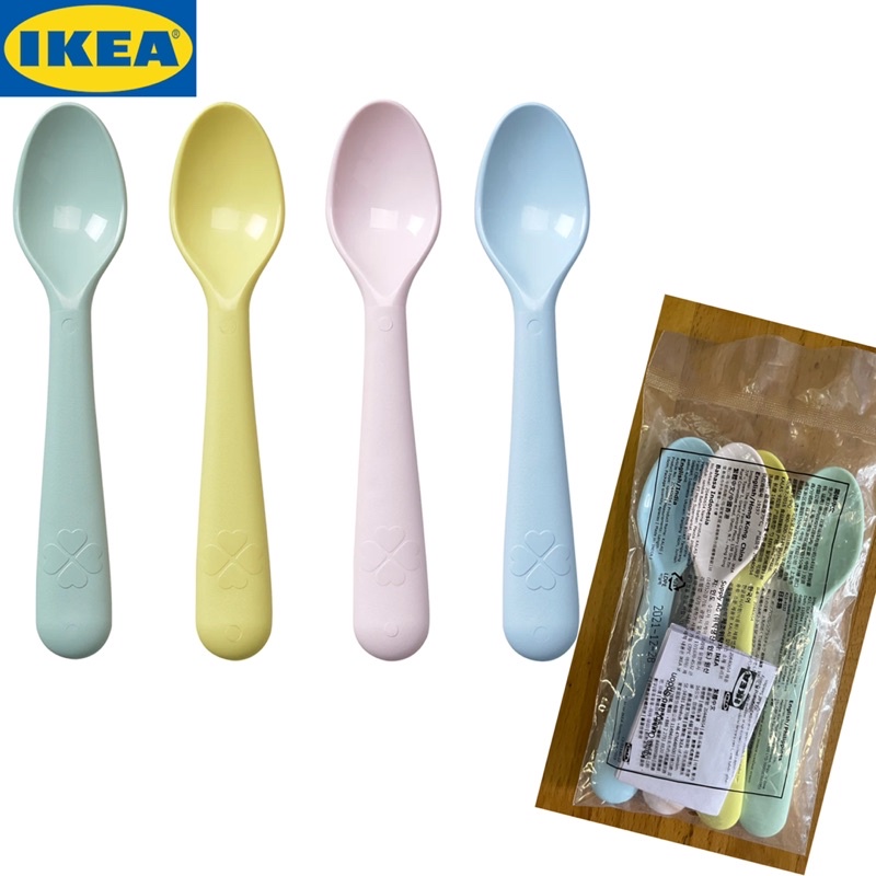 IKEA SET OF 4 Pastel Spoons Shopee Philippines