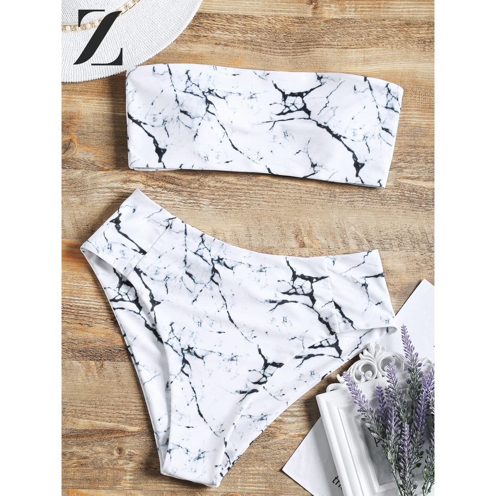 marble bathing suit