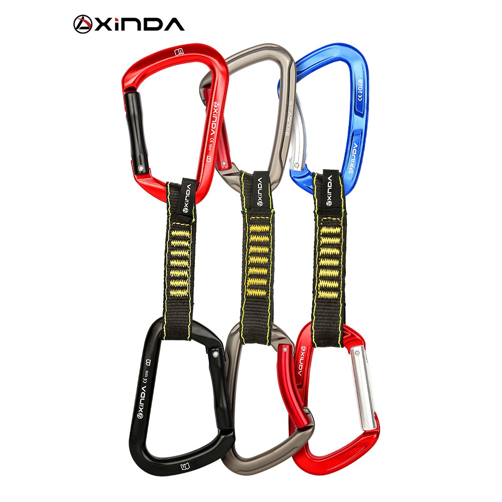Rock Climbing Quickdraw Sling Professional Safety Lock Extenders