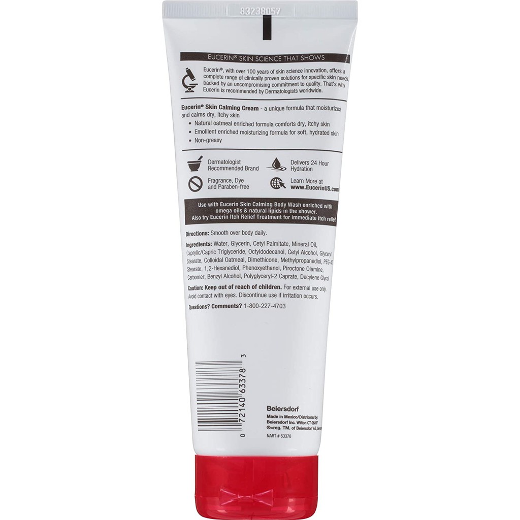 eucerin skin calming lotion