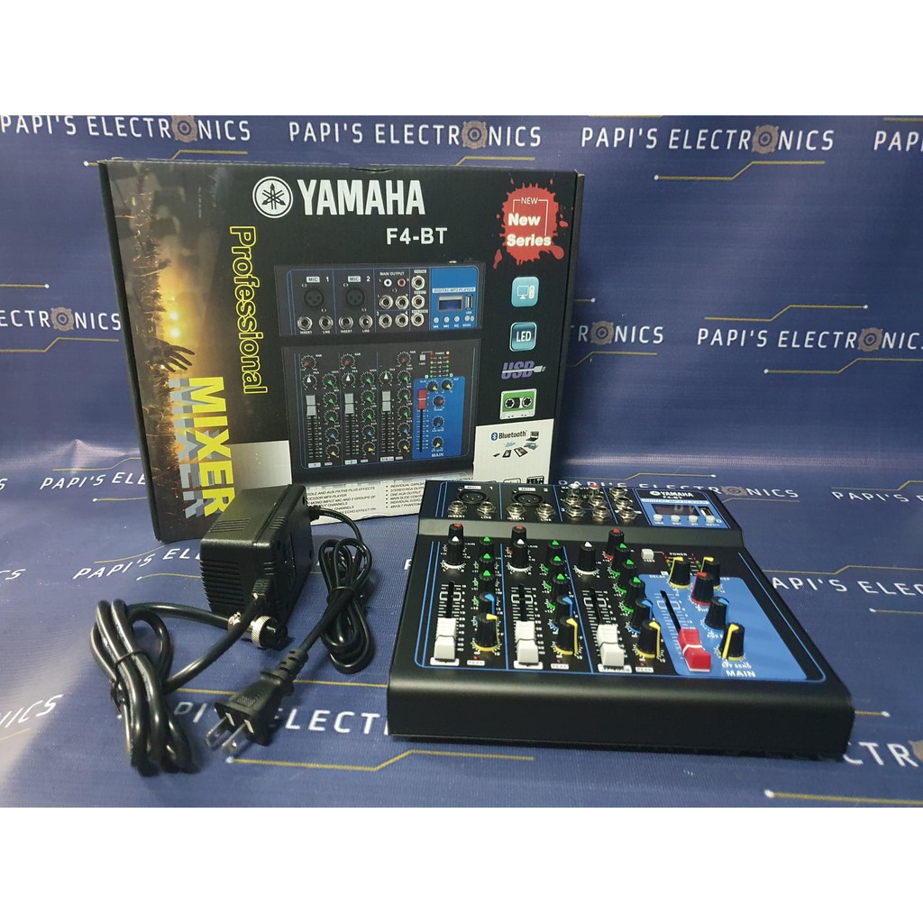 Yamaha 4 Channel Mixer F4BT Shopee Philippines