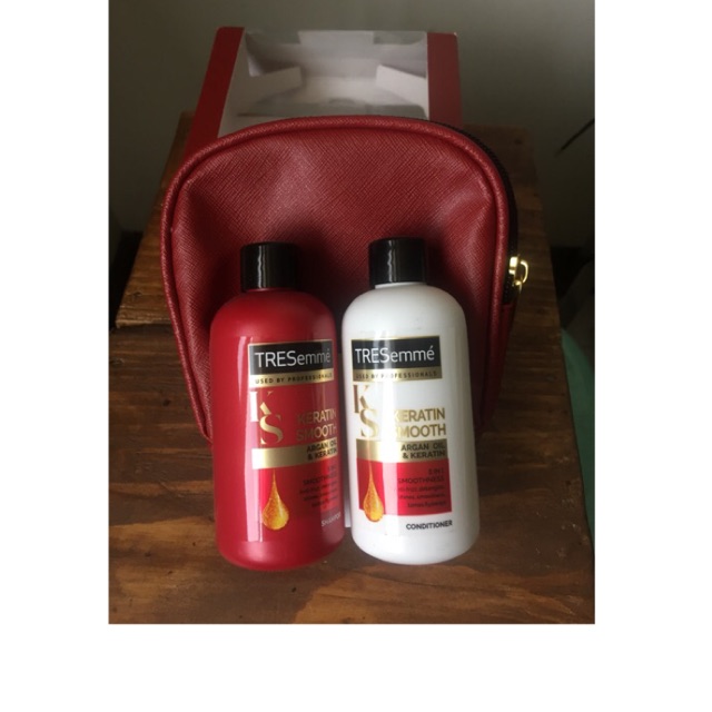 tresemme keratin smooth shampoo pouch price