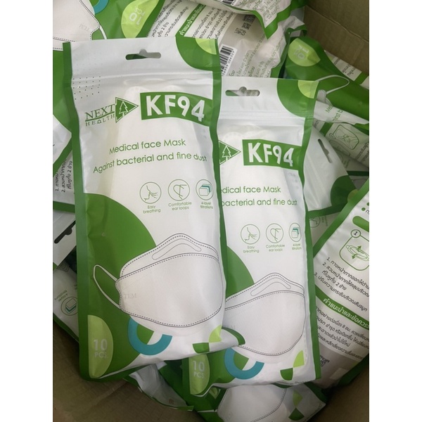 Medical Grade Mask Kf94 Pack Of 10 Pieces. Shopee Philippines