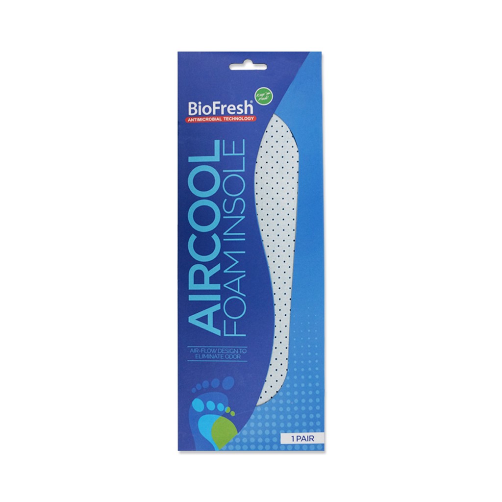 Biofresh FMG19 Men's Aircool Foam Insoles Shopee Philippines