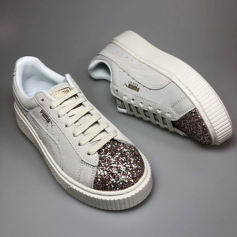 puma suede grey women
