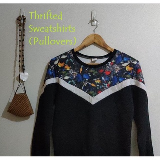 Koleksiyon ni Talim:  Preloved Sweaters & Sweatshirts, Ukay Pullovers, Thrifted Longsleeve Jackets