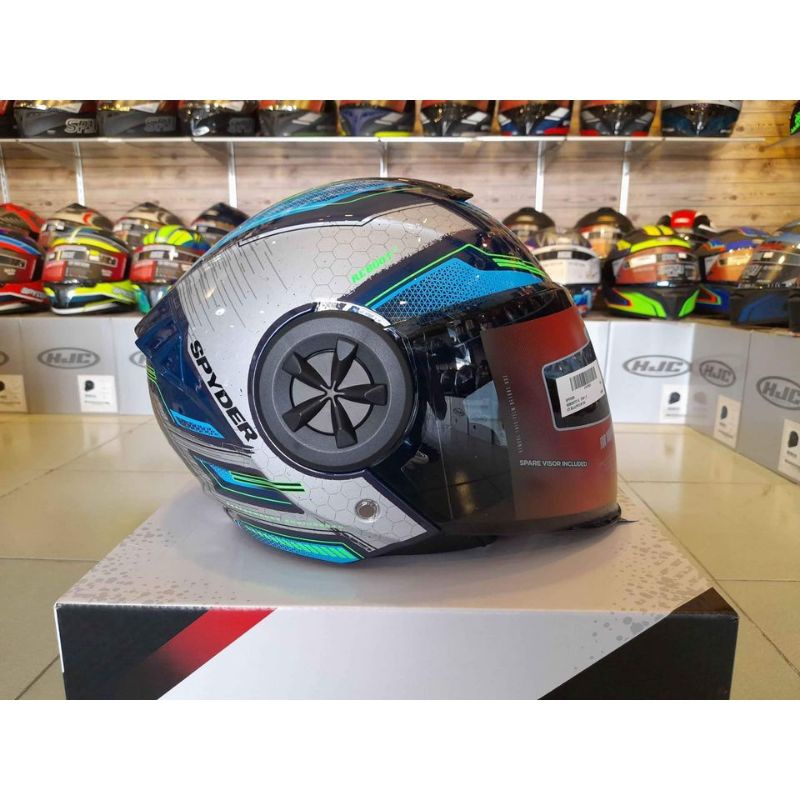 SPYDER REBOOT2 ATLAS HALF FACE HELMET | Shopee Philippines