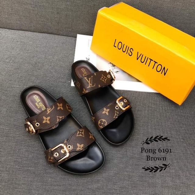 lv 2 strap sandals