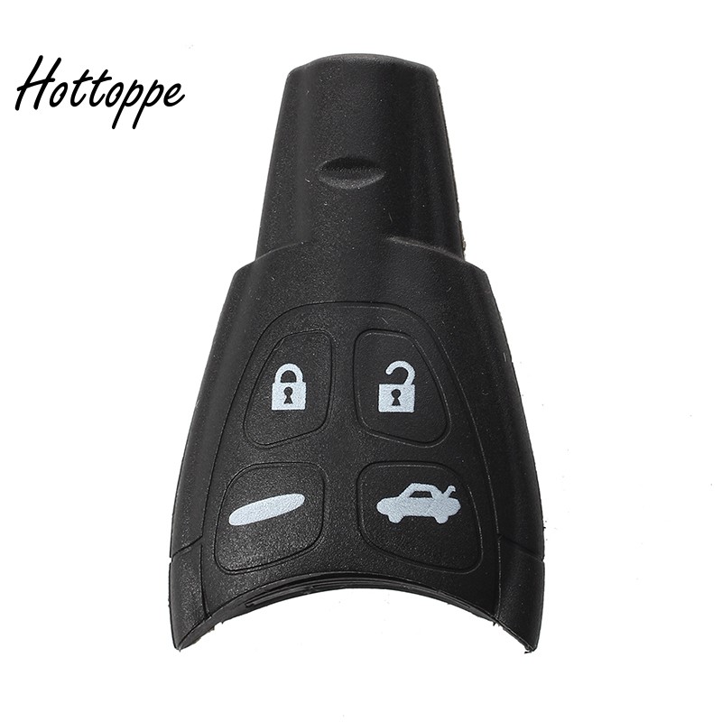 Replacement Shell 4 Button Fob Case For SAAB 93 95 9-3 9-5 Remote Key