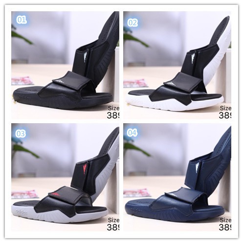 adidas men's black slippers