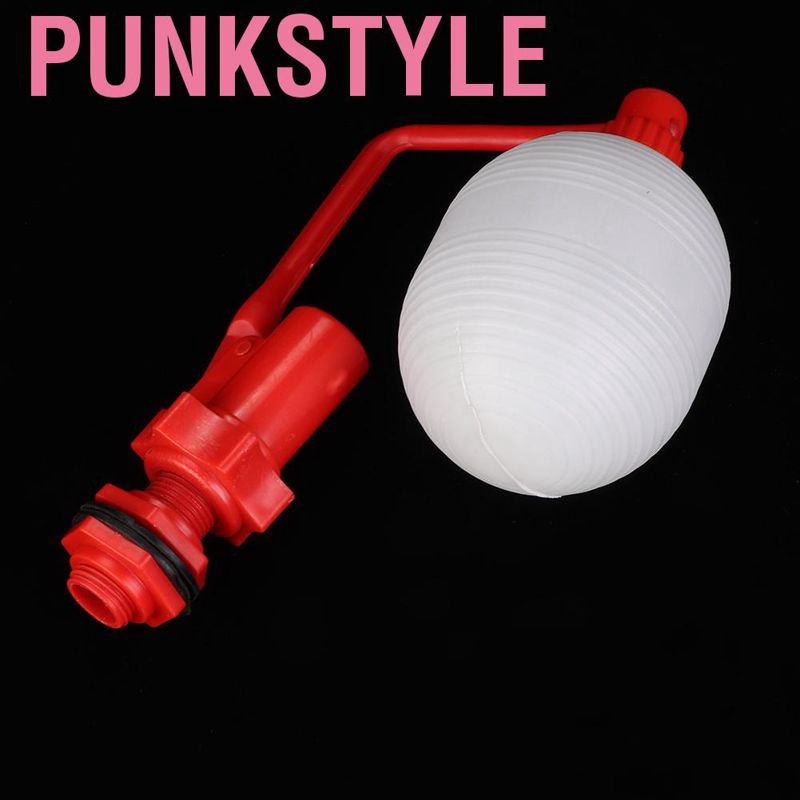 Punkstyle 2Pcs Low pressure plastic float ball valve Water tank for