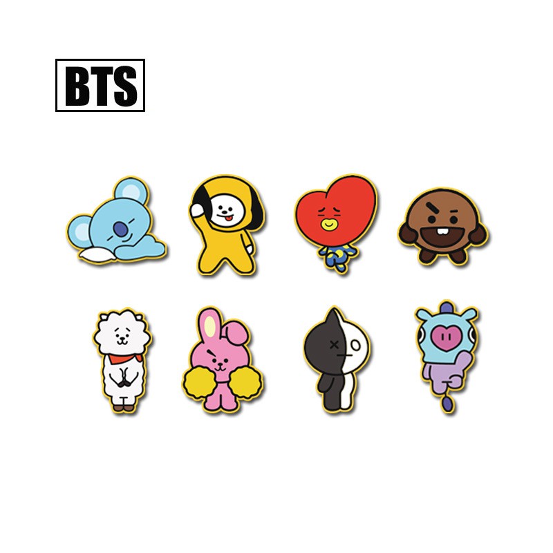 kpop bts cell phone metal stickers jungkook jimin v