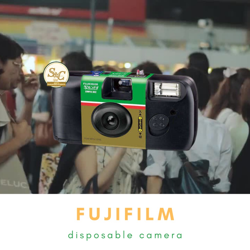 Fujifilm Disposable Camera with Freebie ONHAND Shopee Philippines