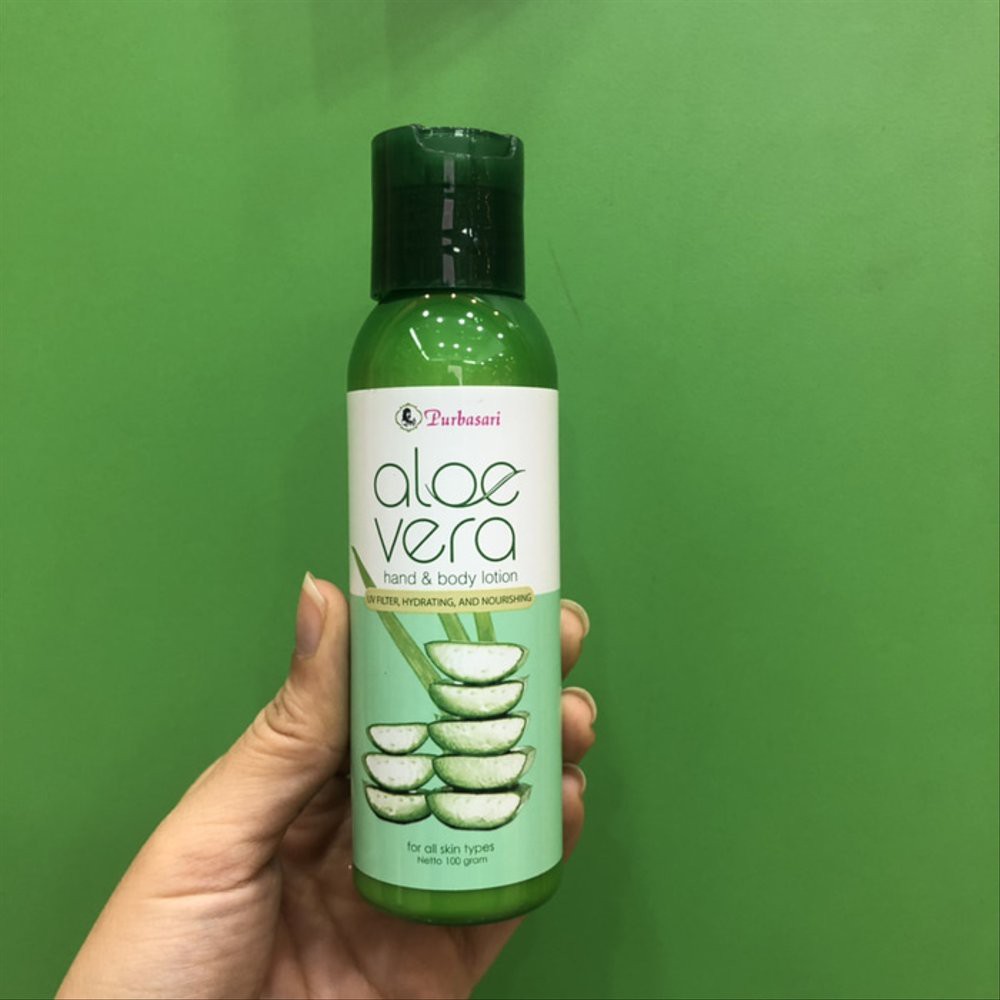 aloe vera hand and body lotion