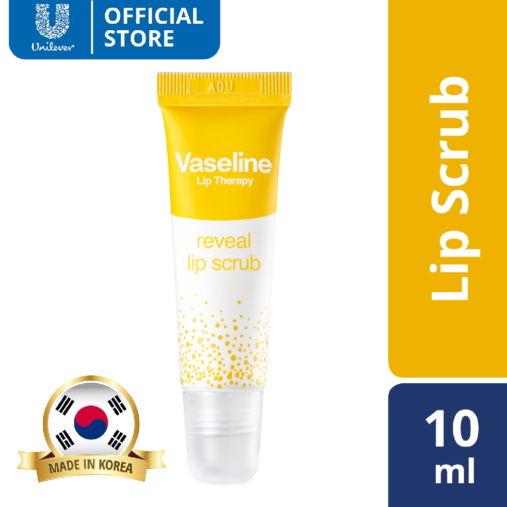 Vaseline Reveal Lip Scrub 10ml Shopee Philippines