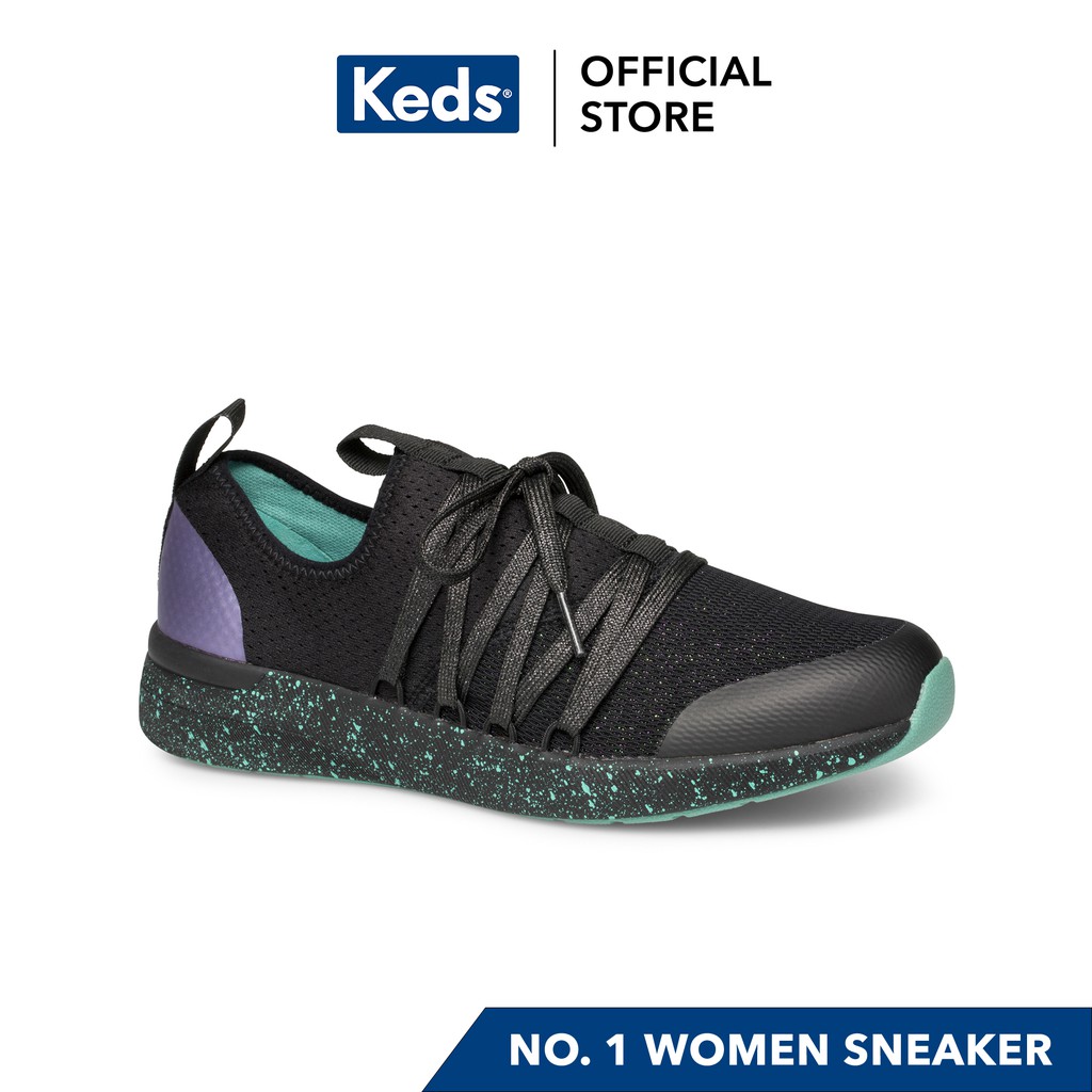 sparkle mesh sneakers