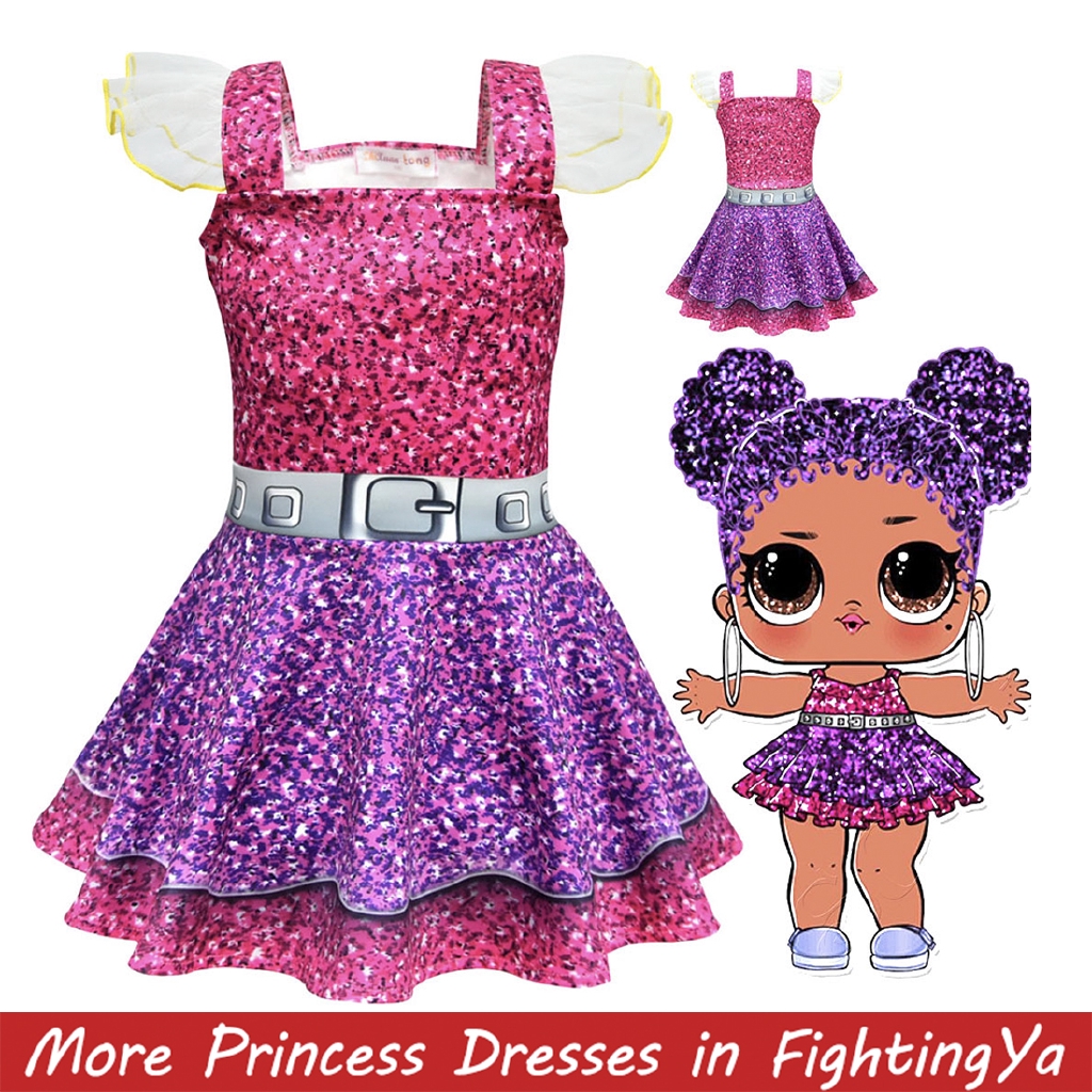 lol doll dressing gown