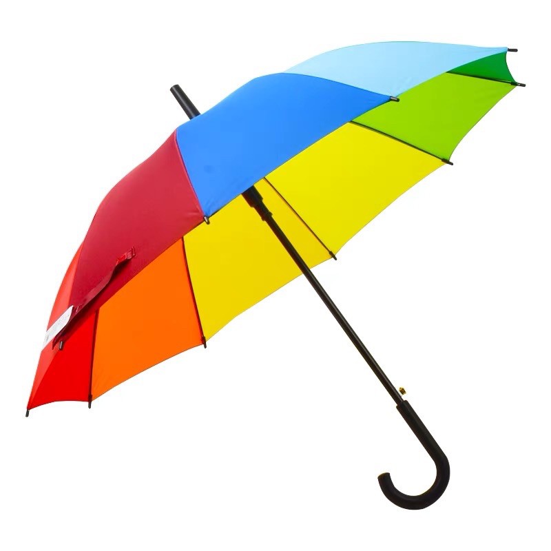 23inches 10ribs rainbow umbrella wind proof | Shopee Philippines