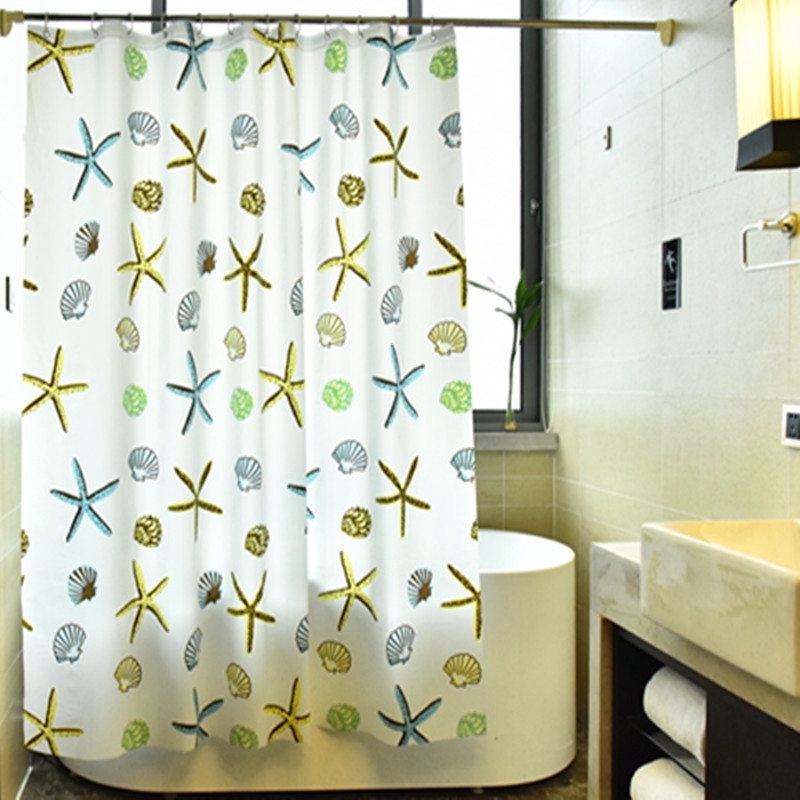 star shower curtain