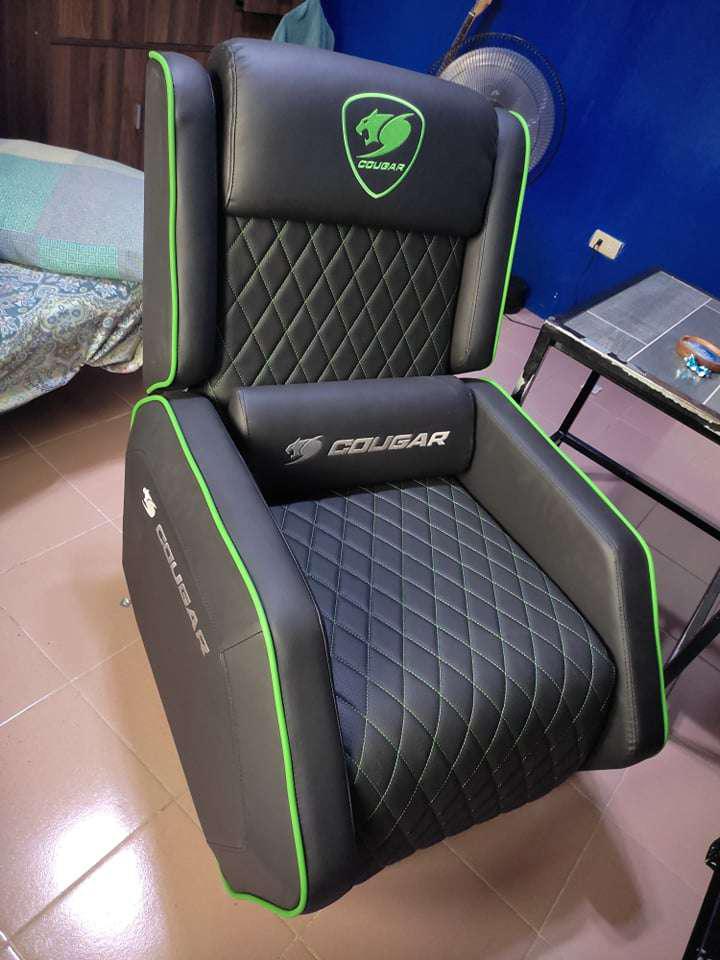 Cougar Ranger Gaming Sofa Royal / Black Orange / Black Green / Blue Chair |  Shopee Philippines