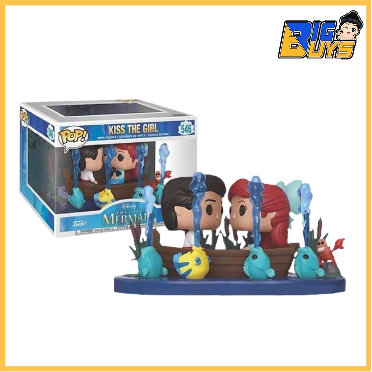funko pop little mermaid kiss the girl