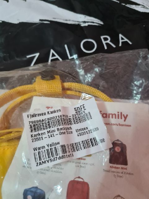 zalora fjallraven kanken