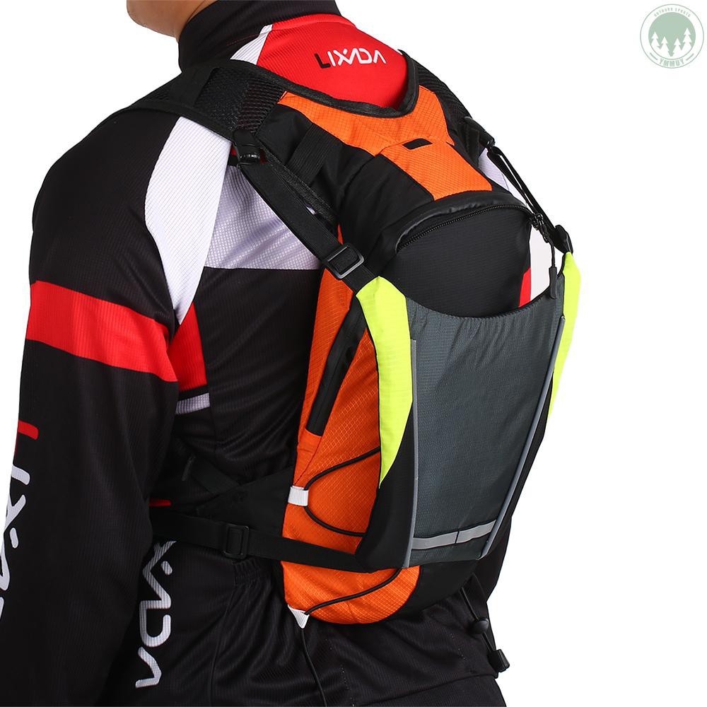 led cycling backpack