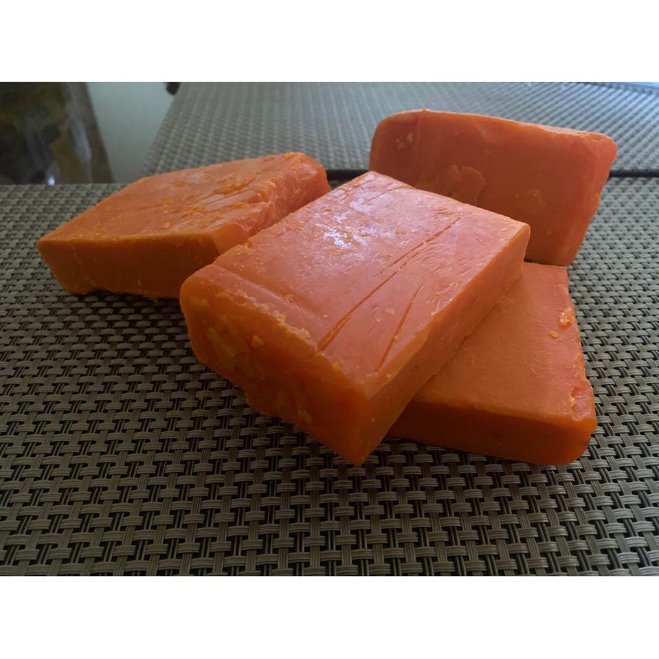 Scrap Papaya Soap with Calamansi Extract (12 pcs/pack) Viva Scrap