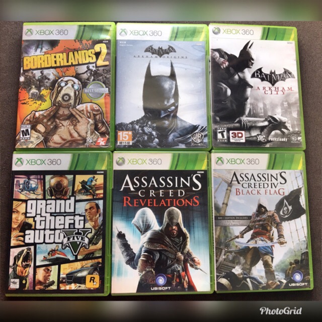 xbox 360 games original