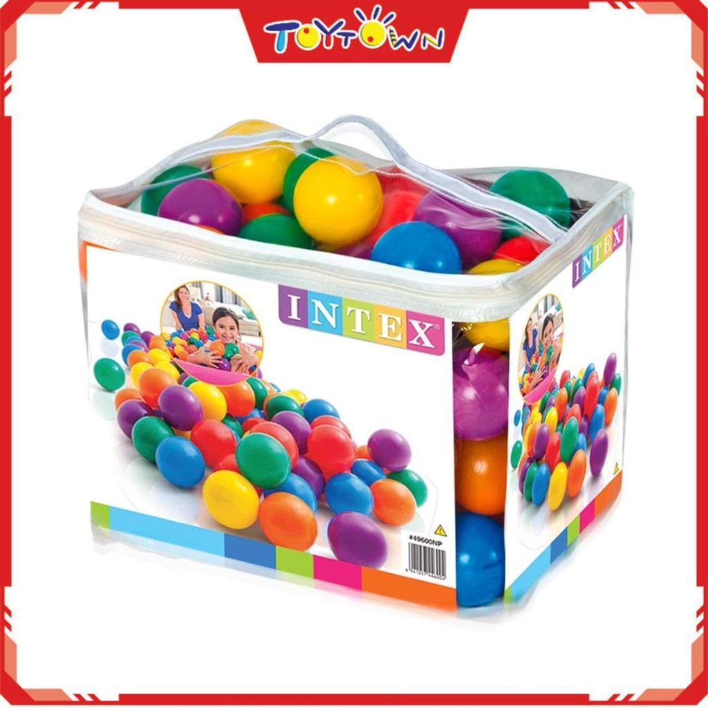 Intoyz Intex Fun Ballz 100 pcs | Shopee Philippines