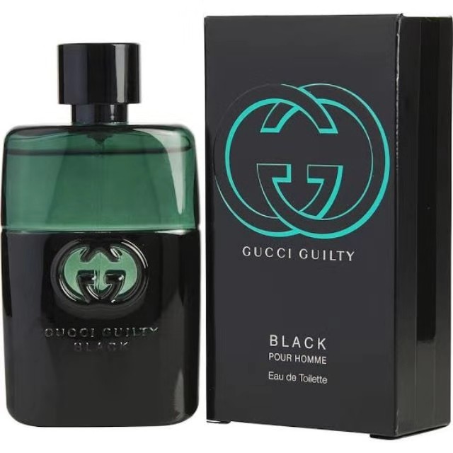gucci black bottle perfume