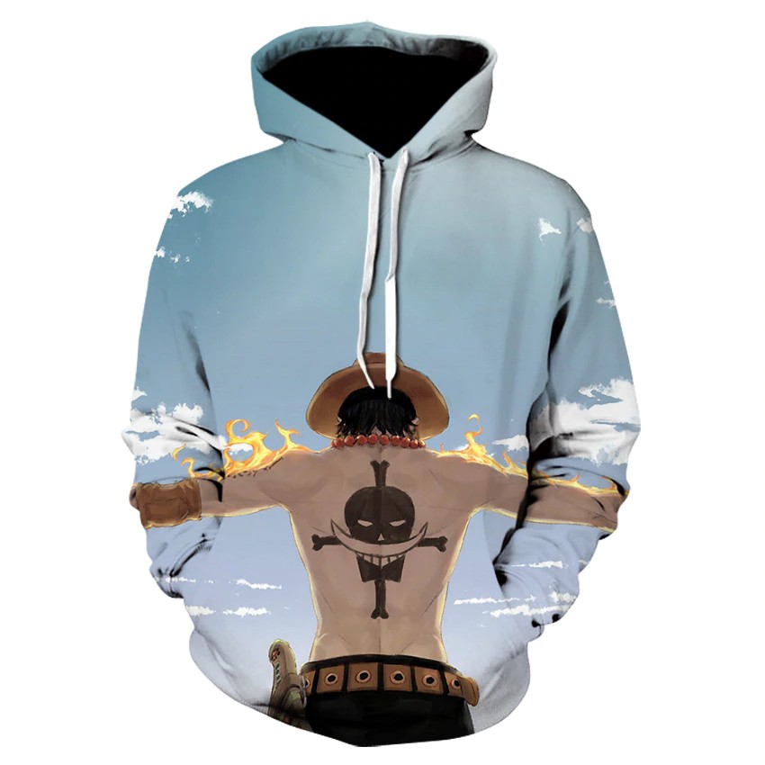 Japanese Streetwear One Piece Hoodie Luffy S Hoodies Anime Clothing Cotton Sweatshirt Harajuku 3d Print Winter Jacket Shopee Philippines