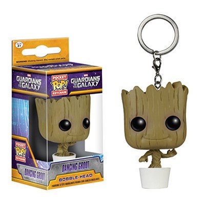 Keychain Funko Pocket Pop Baby Groot Dead Pool Vinyl Spider Iron Man #1 Giant 