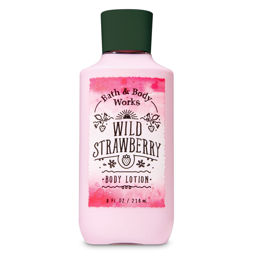 strawberry body lotion