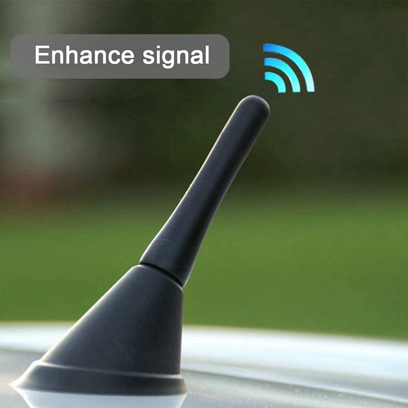 Universal Car Antenna, 6.5 cm (2.5 Inch) Small Short Car Aerial, Mini