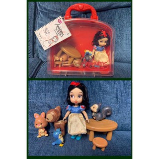 snow white mini animator doll playset