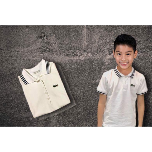 kids lacoste polo shirt