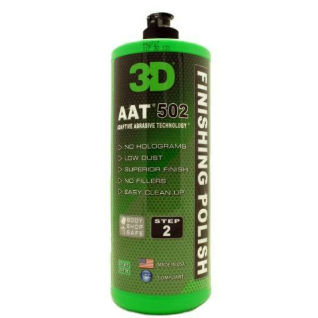 3D AAT 502 Finishing Polish With Freebies | Shopee Philippines