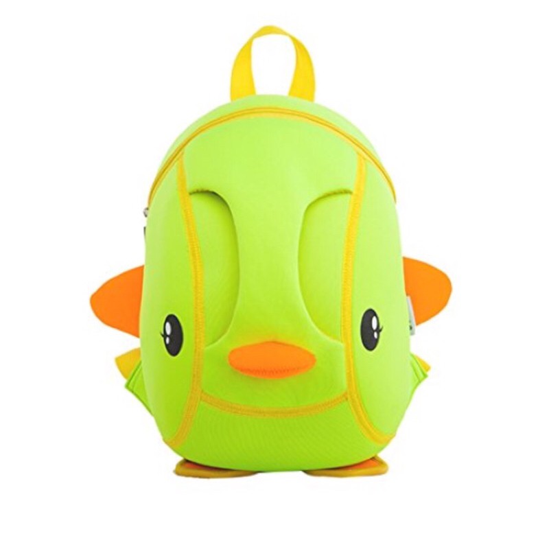 Nohoo Kids duck Backpack 3D Cute Zoo Cartoon School Boys Girls Bags